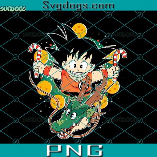 Merry Christmas Kakaroto PNG, Goku Christmas PNG, Dragon Ball PNG