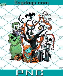 Nightmare Tree PNG, Christmas Tree Topper PNG, Nightmare Before Christmas PNG