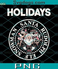 The Holidays Band PNG, Santa PNG, Snowman PNG