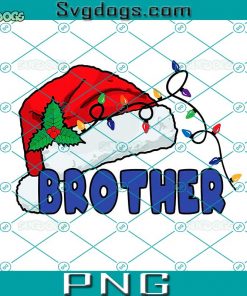 Brother Santa’s Hat PNG, Family Members PNG, Christmas 2022 PNG, Santa Hat PNG