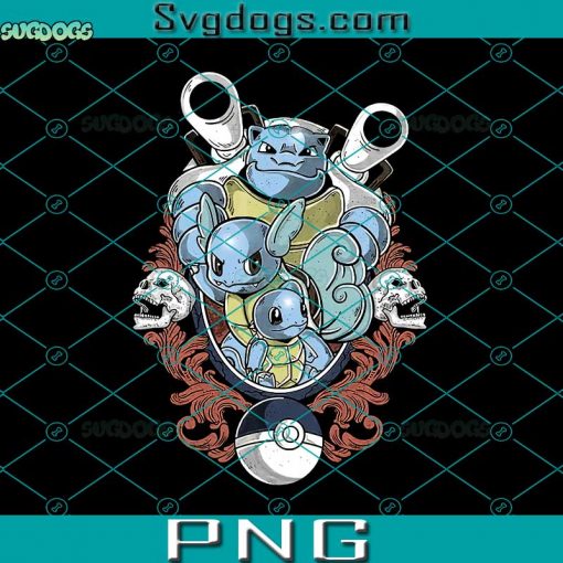 Squirtle Pokemon PNG, Squirtle On A Pokeball PNG, Pokemon PNG