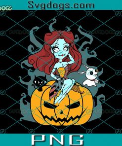 Sally Pumpkin PNG, Nightmare Before Christmas Pumpkin PNG, Sally Halloween PNG