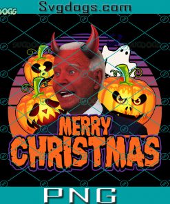 Biden Halloween PNG, Funny Confused Merry Christmas PNG, Biden Merry Christmas PNG