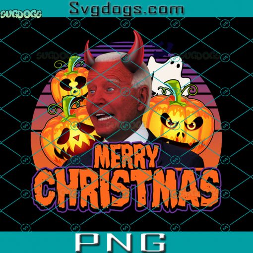 Biden Halloween PNG, Funny Confused Merry Christmas PNG, Biden Merry Christmas PNG