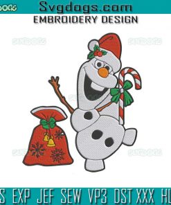 Snowman Santa Christmas Embroidery Design File, Snowman Christmas Embroidery Design File