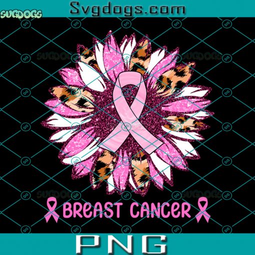 In October We Wear Pink PNG, Flower Pink And Blue PNG, Flower Cancer PNG