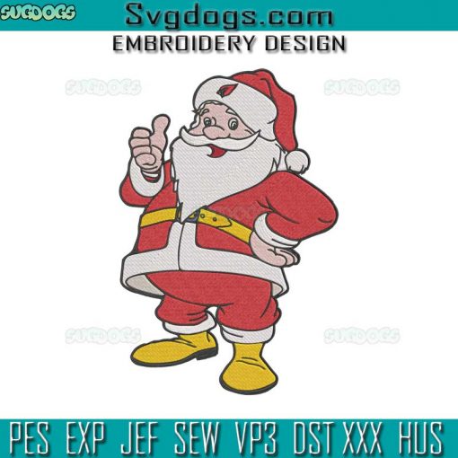 NFL Arizona Cardinals Santa Embroidery Design File, Santa Football Team Embroidery Design File