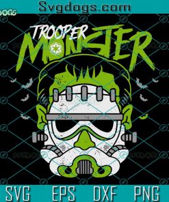 New Empire Monster SVG, Trooper Monster SVG, Monster SVG DXF EPS PNG