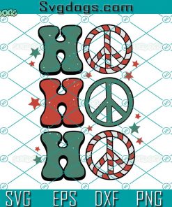 Christmas Hippie Santa SVG, Hippie Christmas Season SVG, Groovy Sant SVG DXF EPS PNG