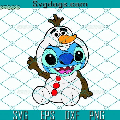 Stitch Disfraz Olaf Frozen Disney SVG, Olaf Frozen Disney Svg, Frozen SVG, Disney Olaf SVG DXF EPS PNG