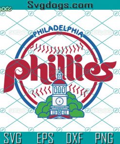 Baseball Phillie SVG, Phillie SVG, Philadelphia Baseball SVG DXF EPS PNG