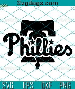 Phillies Sports SVG, Philadelphia Baseball SVG, Baseball Phillie Logo SVG DXF EPS PNG