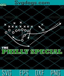 The Philly Special SVG, Trick Play SVG, Eagles SVG PNG EPS DXF