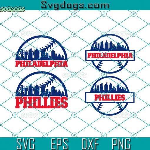 Philadelphia Baseball SVG, Philadelphia SVG, Baseball SVG, Philadelphia Baseball SVG PNG EPS DXF