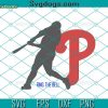 Philadelphia Baseball Logo SVG, Sports SVG, Philadelphia SVG PNG EPS DXF