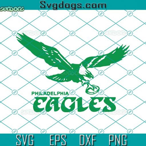 Philadelphia Eagle SVG, Philadelphia Football SVG, Football Eagle SVG PNG EPS DXF
