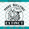 Peace Love Unit Endbullung SVG, End Bullying SVG, Day Orange Kids 2022 Anti Bullying SVG DXF EPS PNG