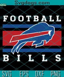 American Football Buffalo Bills SVG, Football Bills SVG, Sport SVG DXF EPS PNG