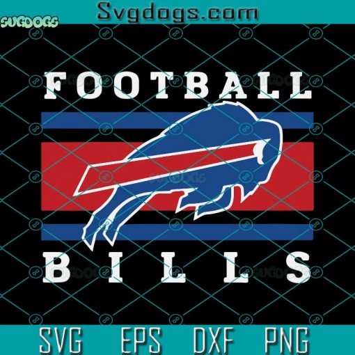 American Football Buffalo Bills SVG, Football Bills SVG, Sport SVG DXF EPS PNG