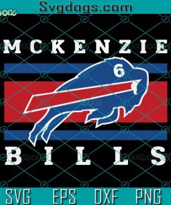 McKenzie Buffalo Bills SVG, NFL Buffalo Bills SVG, McKenzie SVG DXF EPS PNG