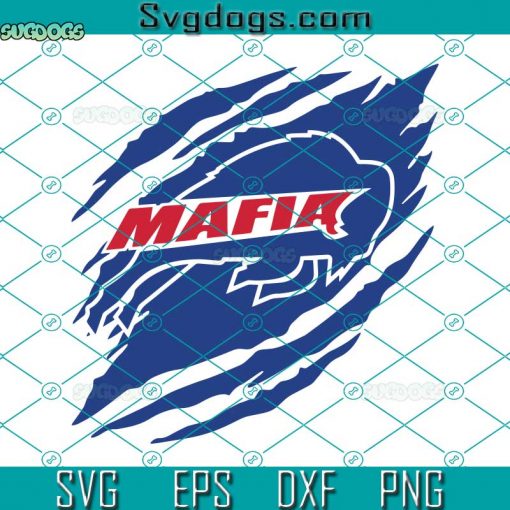 Bills Mafia SVG, Mafia Buffalo SVG, Buffalo Bills SVG, Bills Football Team SVG DXF EPS PNG