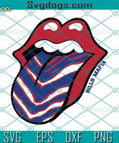 Bills Mafia Tongue SVG, Buffalo Bills Zubaz SVG, Buffalo Bills SVG, Buffalo Football SVG PNG DXF EPS