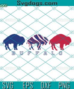 Buffalo SVG, Buffalo Zuba SVG, Buffalo Retro Zubaz SVG, New York SVG DXF EPS PNG