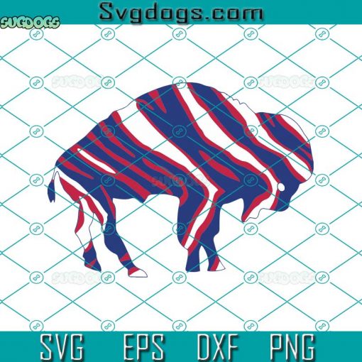 Buffalo Zuba SVG, Bills Mafia Zuba SVG, Buffalo Retr Zubaz SVG DXF EPS PNG