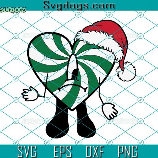 Bad Bunny Christmas SVG, Bad Bunny Xmas SVG, Una Navidad Sin Ti SVG, Bad Bunny SVG DXF EPS PNG