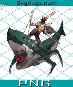 Chainsaw Man And Beam PNG, Chainsaw Man Shark Fiend PNG, Chainsaw Manga PNG