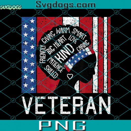 Woman American Flag PNG, Veterans Day PNG, Army Military Wife PNG