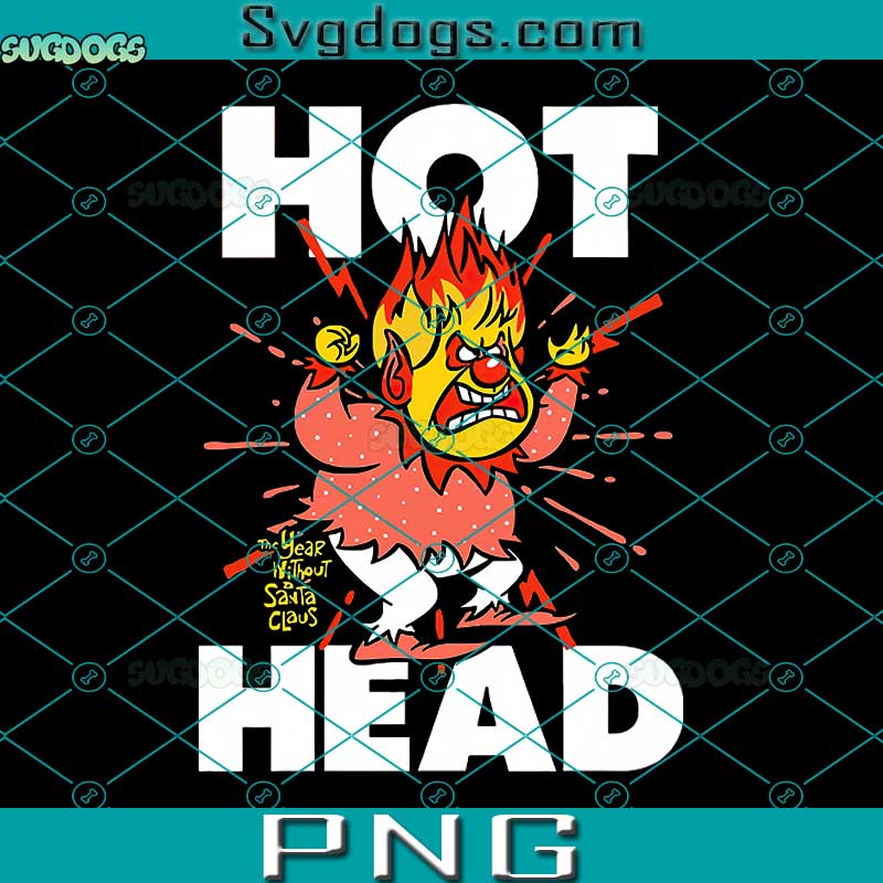Heat Miser Hot Head PNG, Santa Claus PNG, Heat Miser PNG