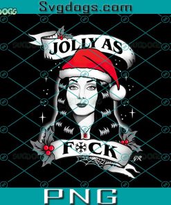 Morticia Addams PNG, Jolly As Fuck PNG, Christmas Addams PNG
