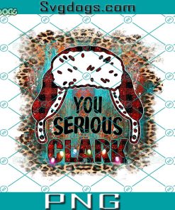 You Serious Clark PNG, Merry Christmas PNG, Buffalo Plaid PNG, Christmas Hat PNG