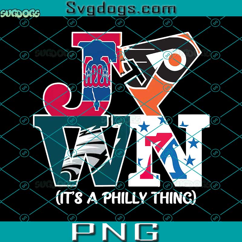JAWN It's A Philly Thing PNG, Philadelphia Teams PNG, Philadelphia Phillies PNG