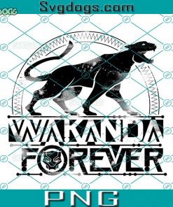 Wakanda Forever PNG, Marvel Black Panther Wakanda Forever Premium PNG