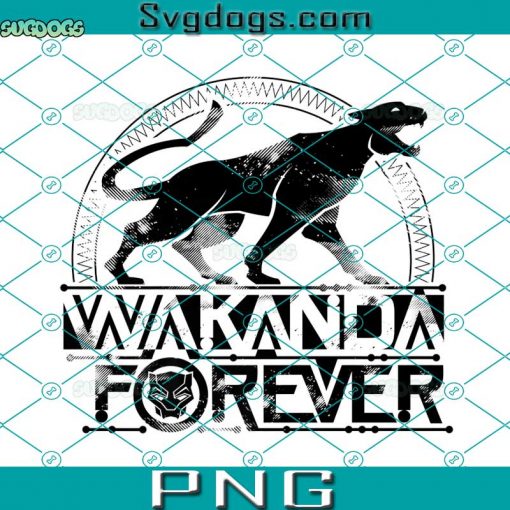 Wakanda Forever PNG, Marvel Black Panther Wakanda Forever Premium PNG