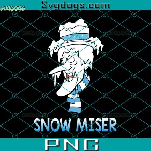 Snow Face Christmas Cartoon PNG, Snow Miser PNG