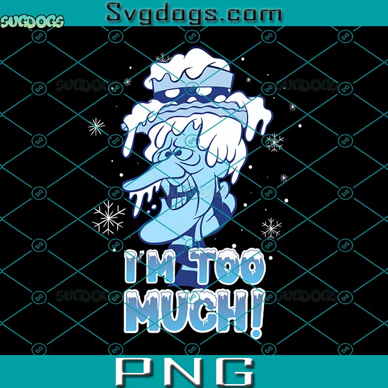 Snow Miser I'm To Much PNG, Snow Miser PNG
