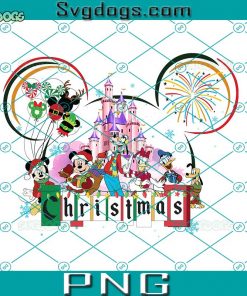 Mouse And Friends Surprise Christmas PNG, Merry Christmas PNG, Family Vacation Christmas PNG