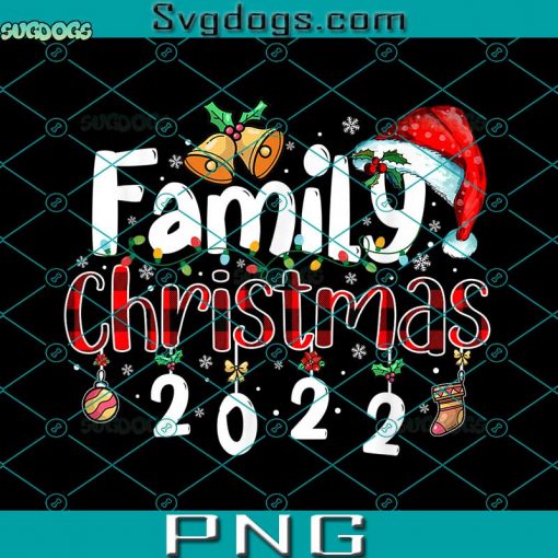 Family Christmas 2022 PNG, Santa Elf PNG, Christmas PNG
