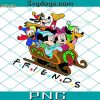 Mouse And Friends Surprise Christmas PNG, Merry Christmas PNG, Family Vacation Christmas PNG