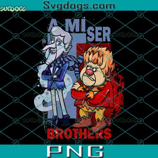 Heat And Snow Miser Brothers PNG, A Miser Brothers PNG, Snow Miser And Heat Miser PNG