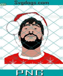 Bad Bunny Christmas 2022 PNG, Bad Bunny Santa Hat PNG, Bad Bunny PNG