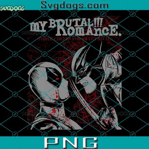 My Brutal Romance PNG, Deadpool PNG, Deadsplatter PNG