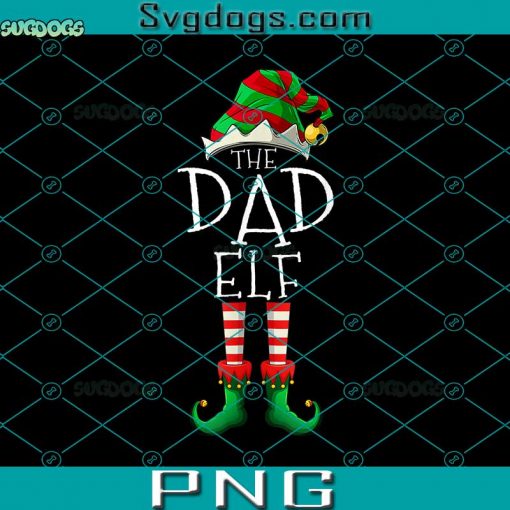 The Dad Elf PNG, The Dad Elf Christmas PNG, Santa PNG