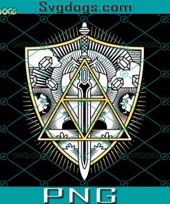 True Legendary Shield PNG, Medieval Shield Split Monogram PNG, With Swords PNG