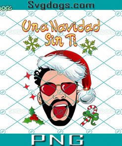 Una Navidad Sin Ti PNG, Bad Bunny Christmas PNG, Bad Bunny Xmas PNG