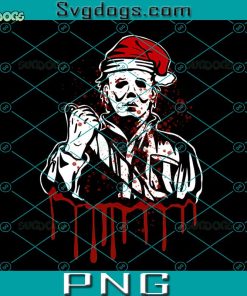 Michael Myers Christmas PNG, Michael Myers Halloween PNG, Michael Myers Santa PNG