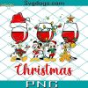 Christmas Mickey And Friends Christmas PNG, Daisy Christmas PNG, Pluto Goofy PNG